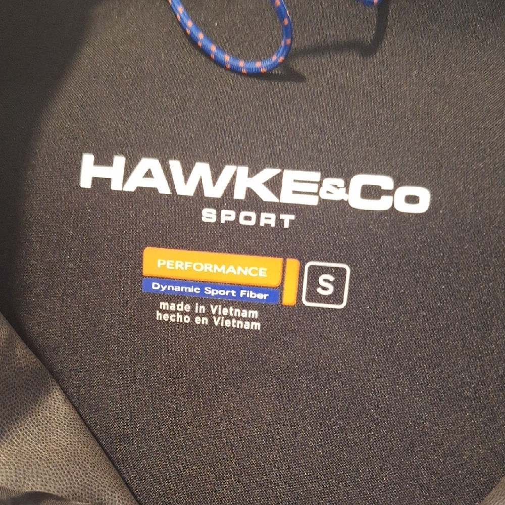 Hawke & Co Men's Black Hooded Jacket - Lightweight & Functional size S - Picture 3 of 9